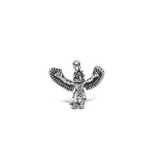 イーグルダンサーのシルバーアクセサリー カチナチャーム スターリングシルバー | イーグルダンサー | 南西部