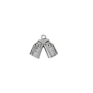Chaps bedel sterlingzilver | Westerse sieraden | Rodeo-sieraden | Cowboysieraden