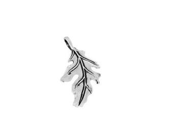 Oak Leaf Pendant Sterling Silver | Nature Jewelry