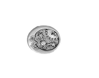 Celestial Pendant Sterling Silver, Solar System Pendant Silver, Night Sky Jewelry, Astronomy Jewelry