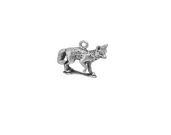 Fox Charm Sterling Silver | Woodland Jewelry | Animal Jewelry | Made in USA