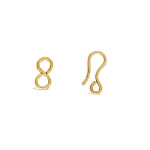 Gold Filled Hook & Eye Clasps | Gold Filled Hook Figure 8 Clasps