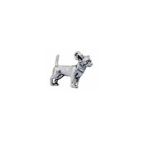 Chihuahua Charm Prata Esterlina, Joias para Cachorro