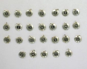 Letterbedels | Sterlingzilveren letterbedels | Briefsieraden | Alfabetsieraden