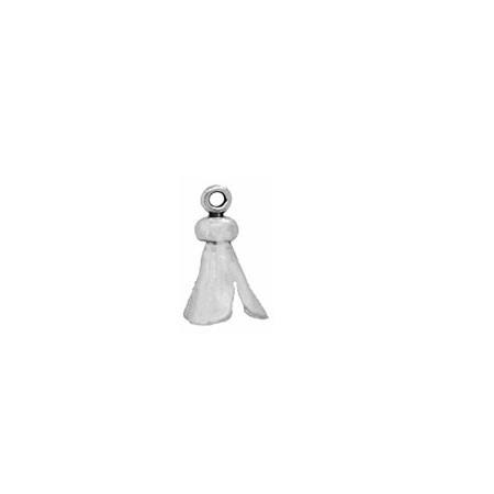 Squash Blossom Charm, Sterling Silver | Southwestern Jewelry | Garden Jewelry