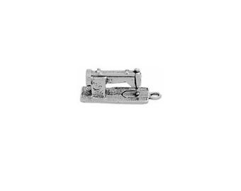 Einzigartige Sterling Silber Nähmaschine Anhänger für und Handwerk | Hergestellt in den USA