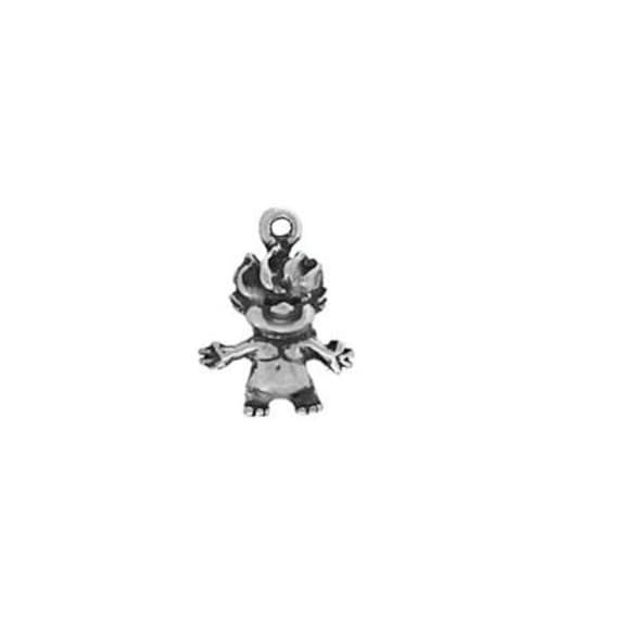 Sterling Silver 925 Troll Charm – Whimsical Fantasy Jewelry, Brand New With Packaging