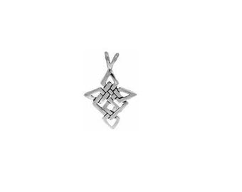 Celtic Cross Pendant Sterling Silver | Religious Jewelry | Made in USA