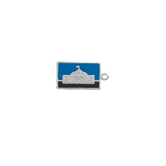 The Alamo Mission Charm Sterling Silver The Alamo Mission Charm Sterling Silver