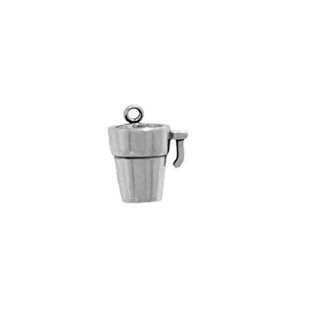Travel Mug Charm Sterling Silver | Coffee Cup Charm | Made in USA - Etsy