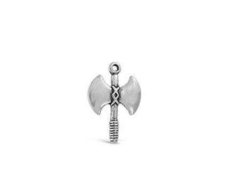 Battle Axe Pendant Sterling Silver | Viking Jewelry | Made in USA