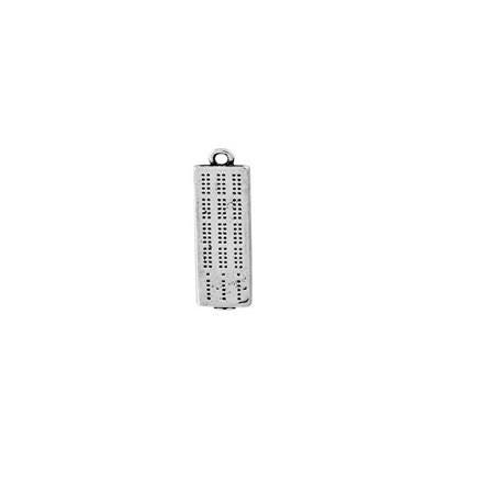 Cribbage Board Sterling Silver Charm .925 X 1 Cribage Crib Card...