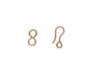 Hook & Eye Clasps Genuine Copper Necklace or Bracelet