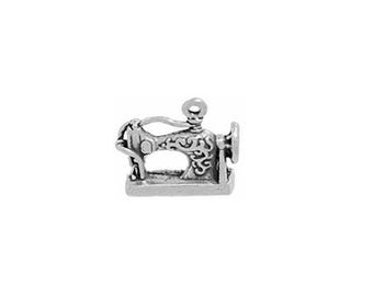 Nähmaschine Charm Sterling Silber | Hergestellt in den USA
