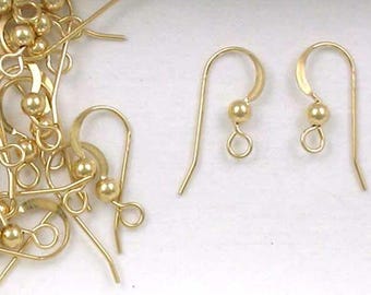 Gold-Filled Ear Wires | 12K Earrings Hooks | Jewelry Supplies