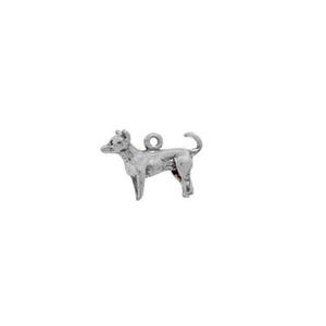 Charme de Chihuahua, Prata Esterlina, Charme de Cachorro Chihuahua, Joias para Cachorro