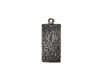 Yellowstone Falls Charm Sterling Silver | Made in USA