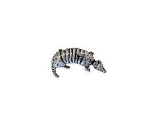 Armadillo Charm Sterling Silver | Made in USA
