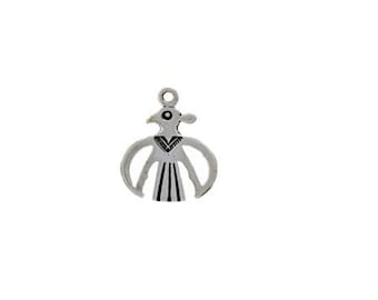 Amuleto Thunderbird de plata de ley / Joyería del suroeste / Hecho en EE. UU.