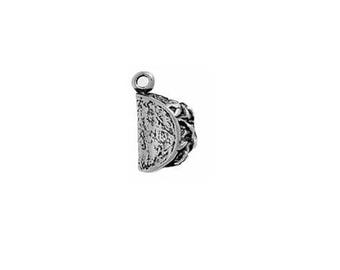 Taco Anhänger Sterlingsilber | Essen Schmuck | Hergestellt in den USA