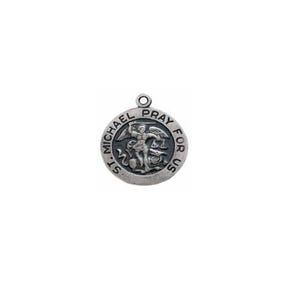 Sterling Silver Saint Michael Medal - Powerful Protection Jewelry for Individuals and Families