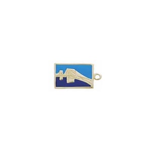 Brooklyn Bridge-bedel, ansichtkaartbedel, New York-sieraden
