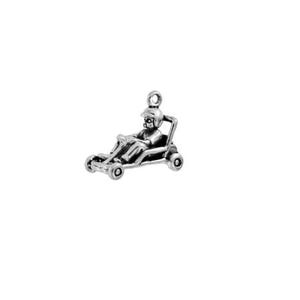 Gehen Warenkorb Anhänger Sterling Silber, Warenkorb Schmuck