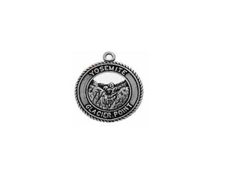 Yosemite Park Charm Sterling Silver | National Park Charm | Glacier Point Yosemite