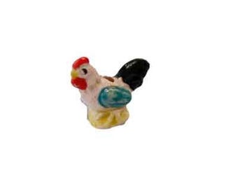 Rooster Beads | Peruvian Ceramic Beads | Beads From Peru