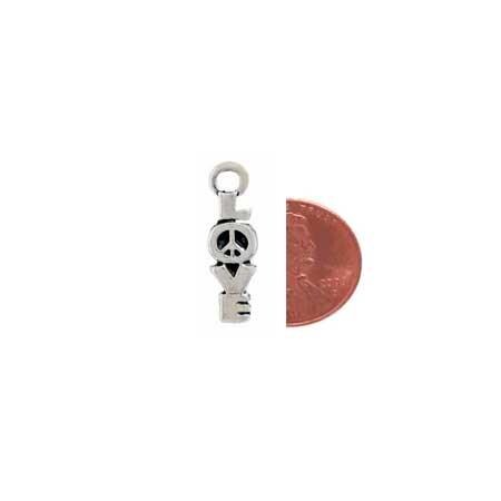 925 In Argento Sterling Solido E Lucido Charm Piccolo Cuore 925 In Argento Sterling Solido E Lucido Charm Piccolo Cuore
