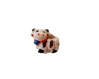 Whimsical Cow Beads | Peruvian Ceramic Beads | Beads From Peru
