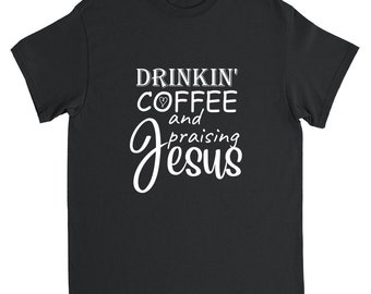Maglietta divertente per lei maglietta divertente regalo divertente per lei regalo per cristiano regalo divertente per amante del caffè regalo
