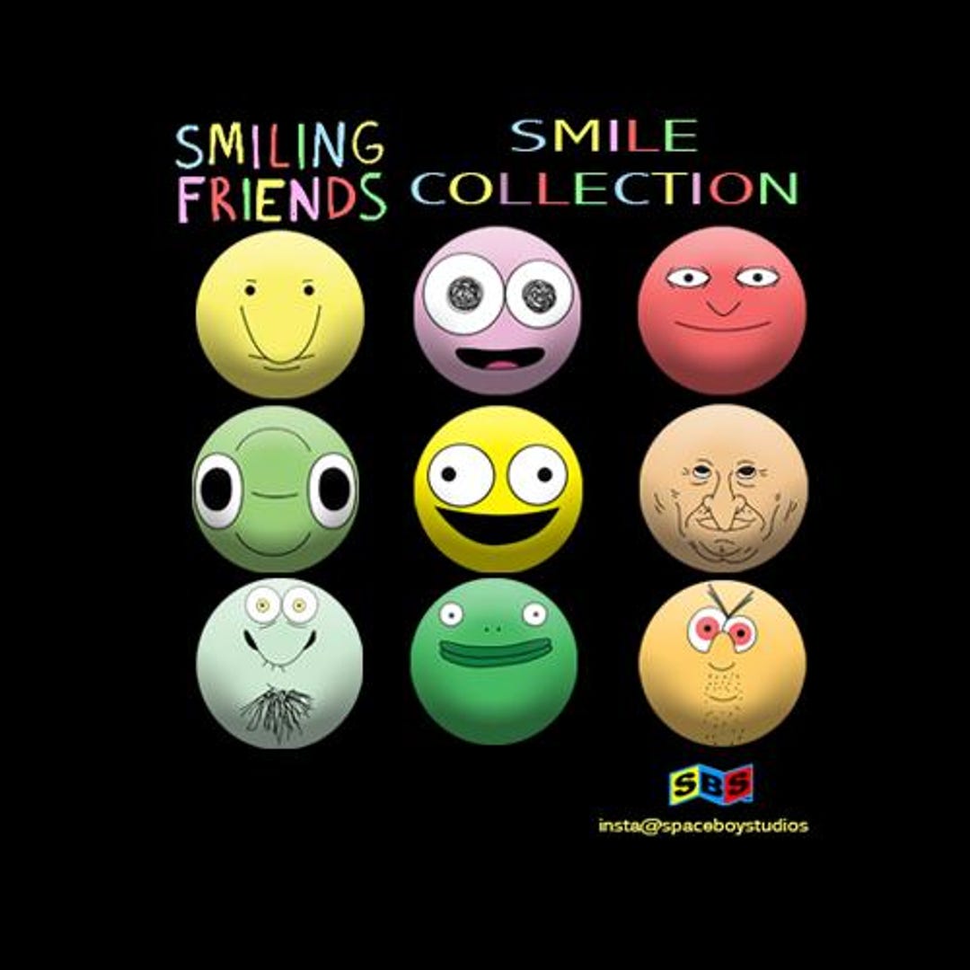Smile☆ Smiling Friends Smile Collection - Etsy