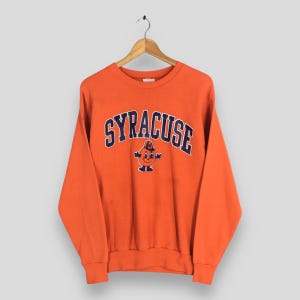 Vintage Syracuse Orange NCAA Sweatshirt Medium Syracuse Orange Football Printed Crewneck Syracuse University Apparel Sweater Size M