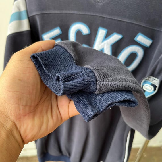 Vintage Ecko Function Blue Sweatshirt XLarge Ecko… - image 4