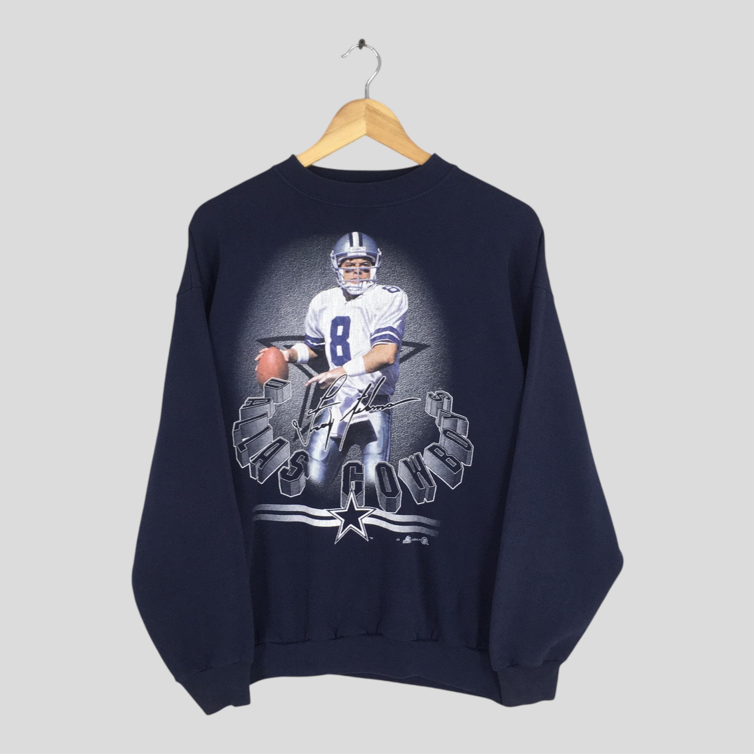 Vintage 90s Dallas Cowboys NFL Sweatshirt Large Dallas Cowboys