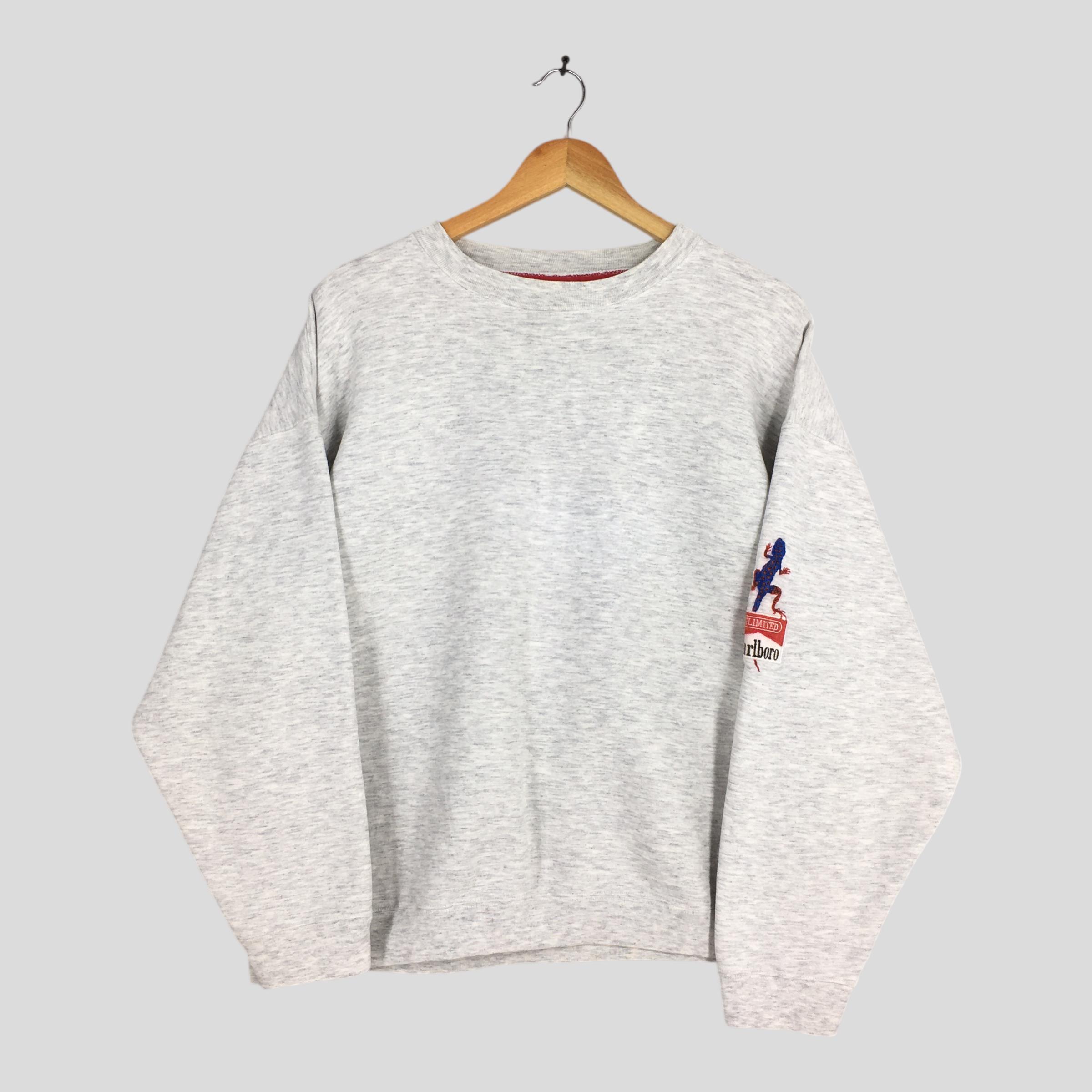 90s Marlboro スウェット Vintage 90s Marlboro Unlimited Sweater – Sabbatical Vintage