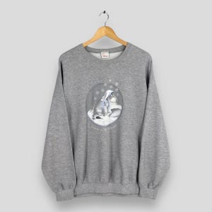 Vintage Eeyore Disney Character Sweatshirt 2XLarge Eeyore Wonder is All Around Embroidered Sweater Eeyore Donkey Cartoon Jumper Size 2XL