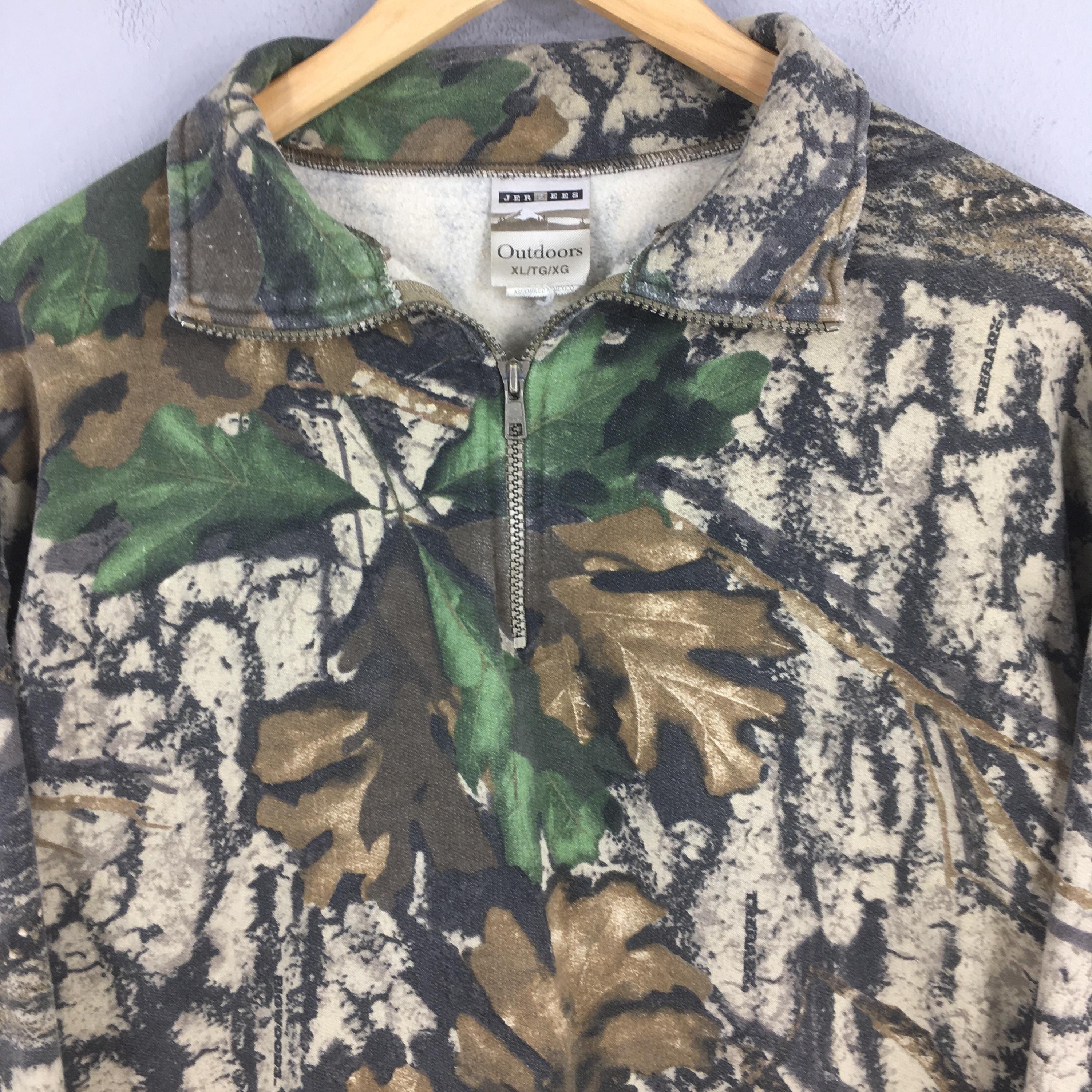 トップス 90s jerzees mossy oak real tree sweat m Vintage 90s Jerzees Mossy Oak Camo Sweatshirt Xlarge Outdoor