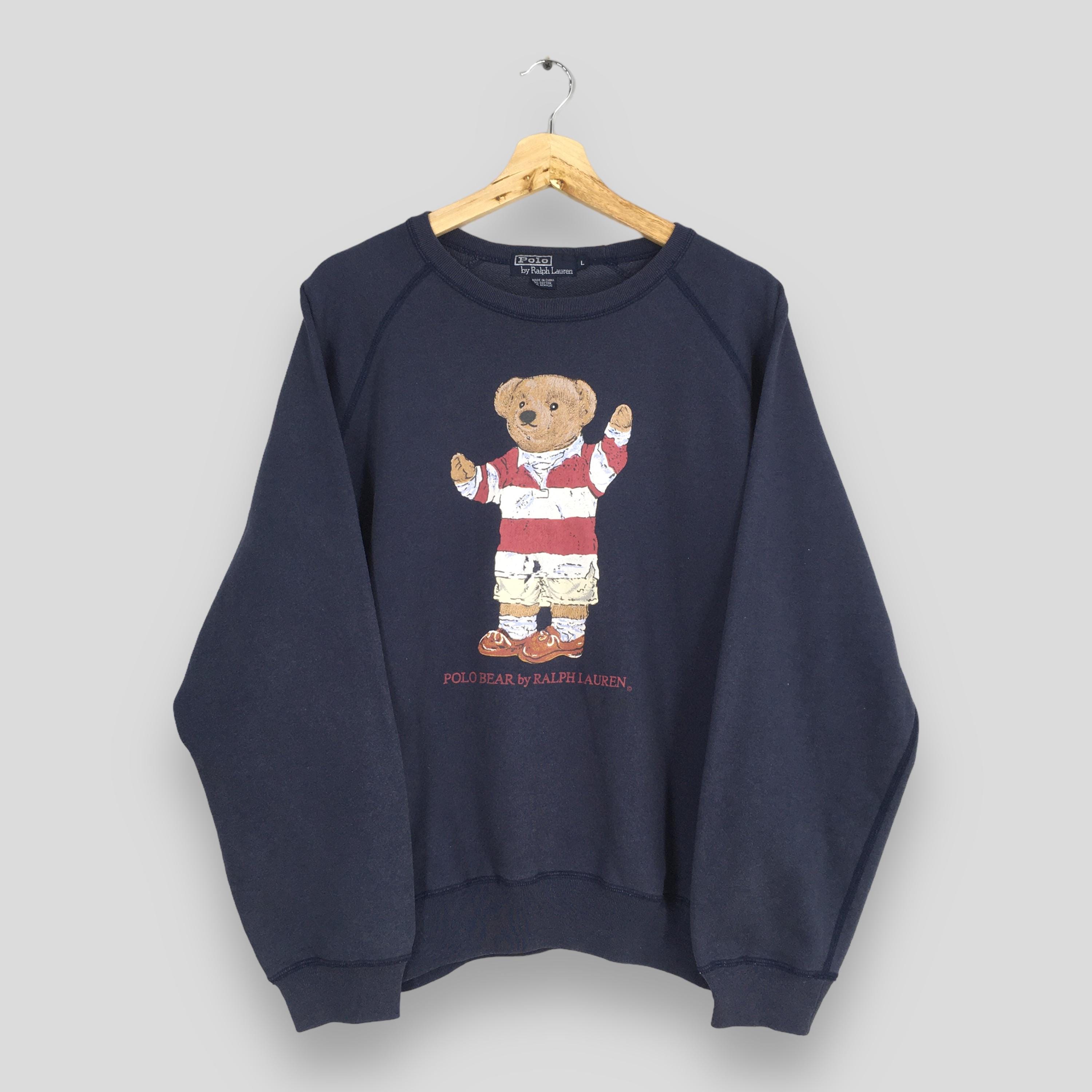 トップス vintage POLORALPHLAUREN PoloBear 90's vintage polo bear ralph lauren sweater bear long sleeve t-shirt
