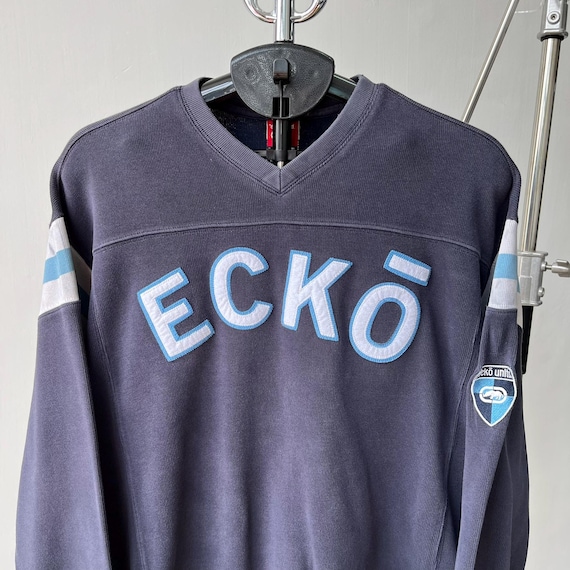Vintage Ecko Function Blue Sweatshirt XLarge Ecko… - image 2
