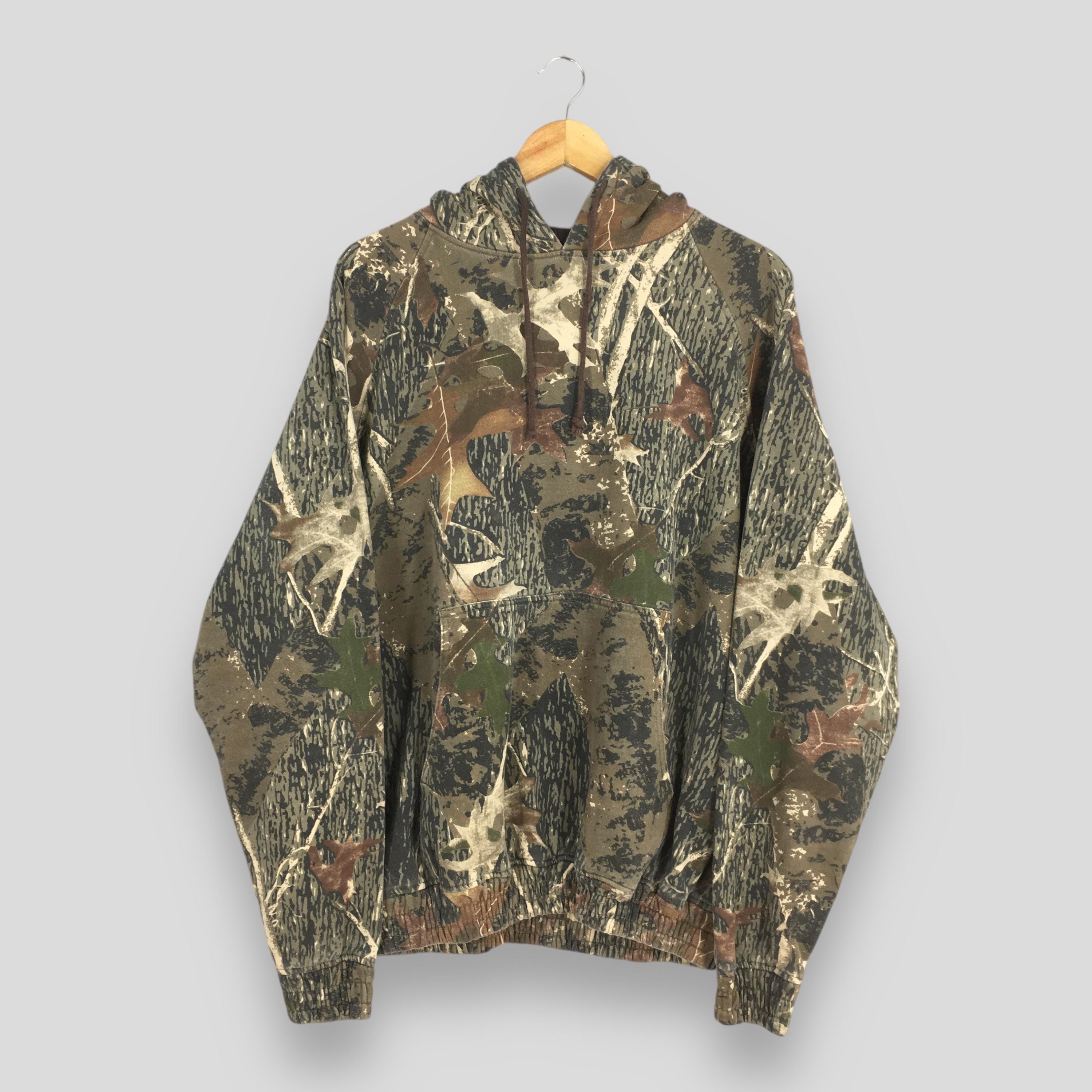 トップス 90s jerzees mossy oak real tree sweat m Vintage Jerzees Outdoors Mossy Oak Camo Sweatshirt 2xlarge