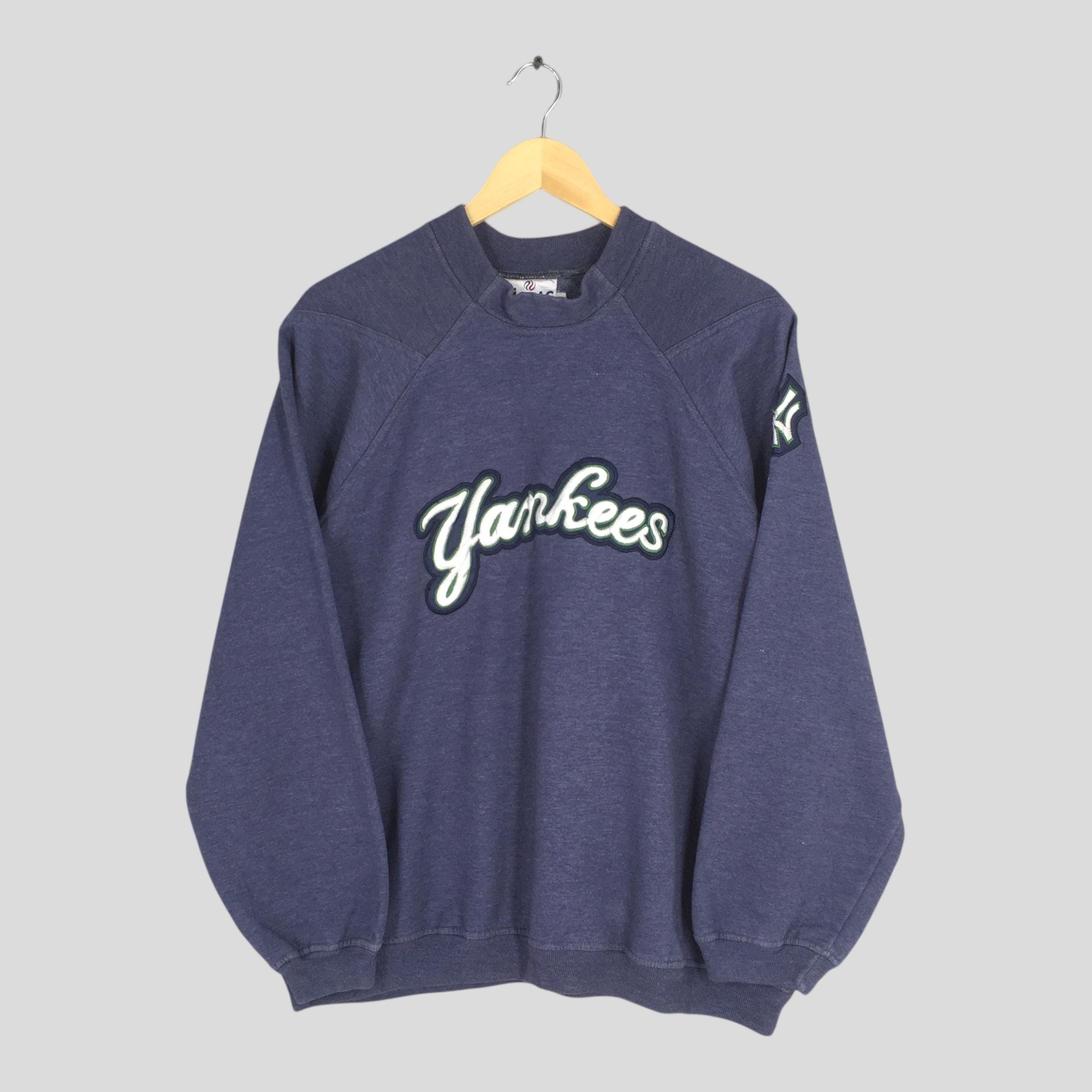 Vintage 90s New York Yankees MLB Blue Sweatshirt Xlarge Yankees
