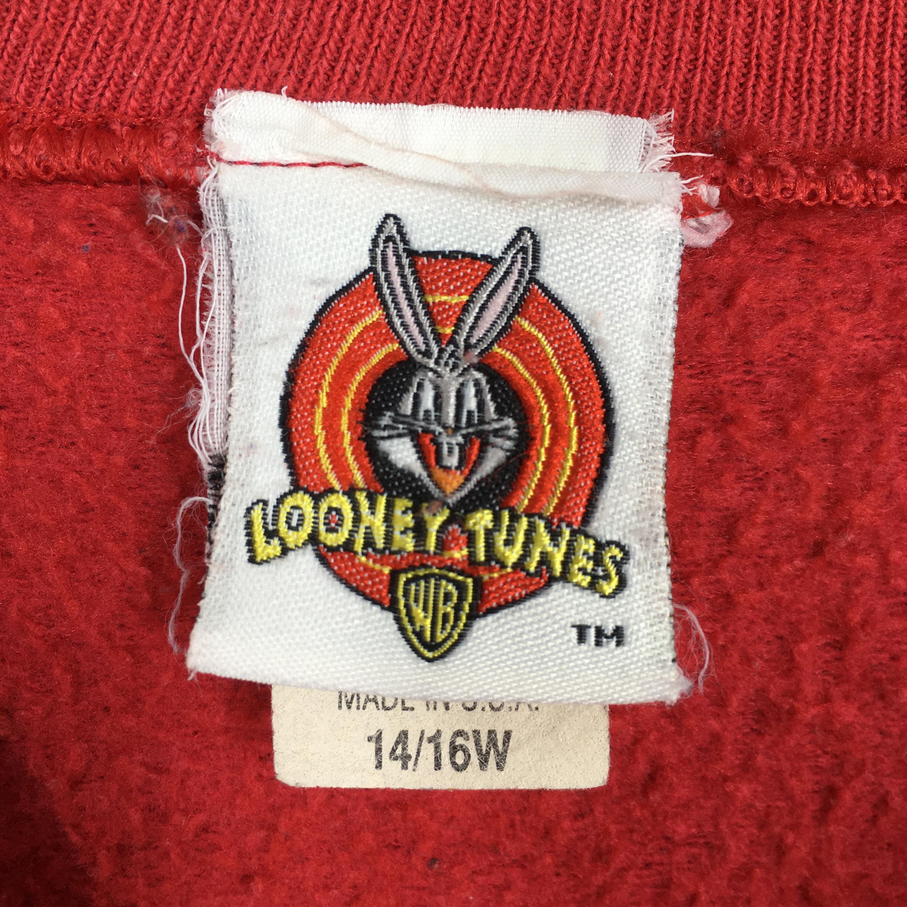 1996 Looney Tones Tweety Bird 'Bad As I Wanna Be' Crewneck - 5 Star Vintage