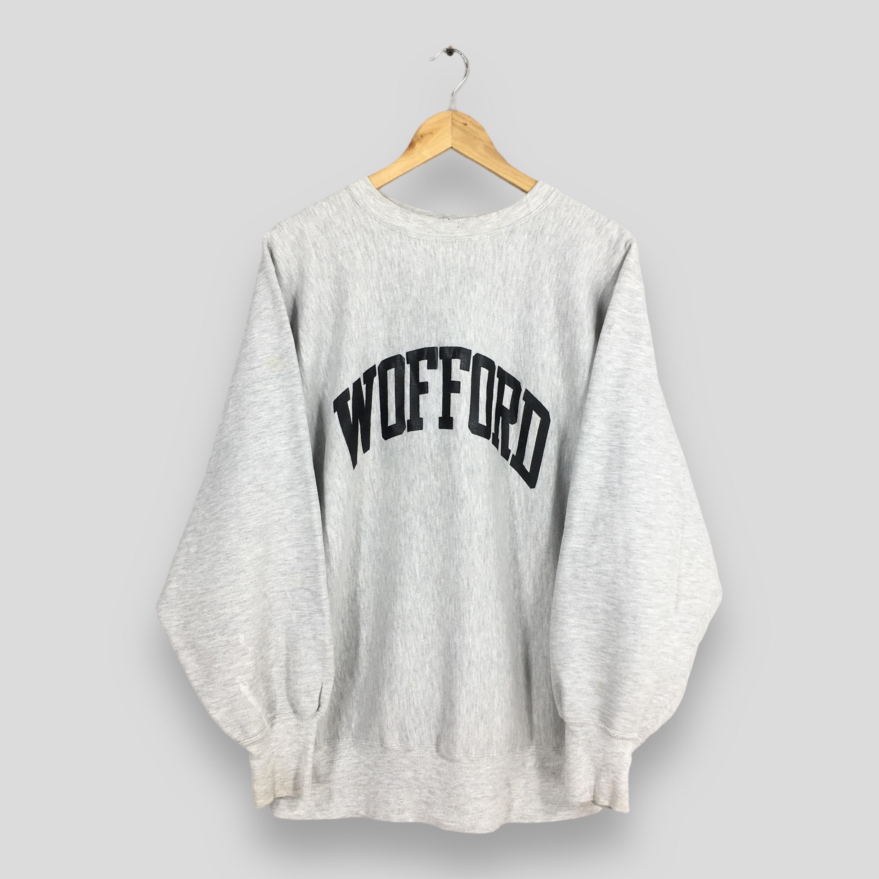 Vintage 1980s Champion Reverse Weave Wofford College Sweatshirt