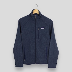 Vintage Patagonia Blue Zipper Fleece Sweatshirt XSmall Patagonia Outdoor Cold Warmer Jumper Patagonia Outdoor Polartec Hiking Jacket Size XS