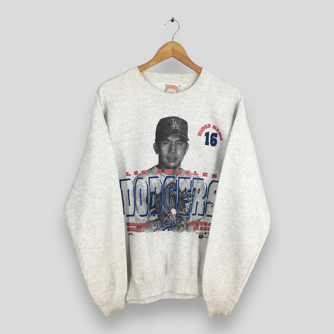 Vintage Los Angeles Dodgers MLB Sweatshirt Large Dodgers Nomo