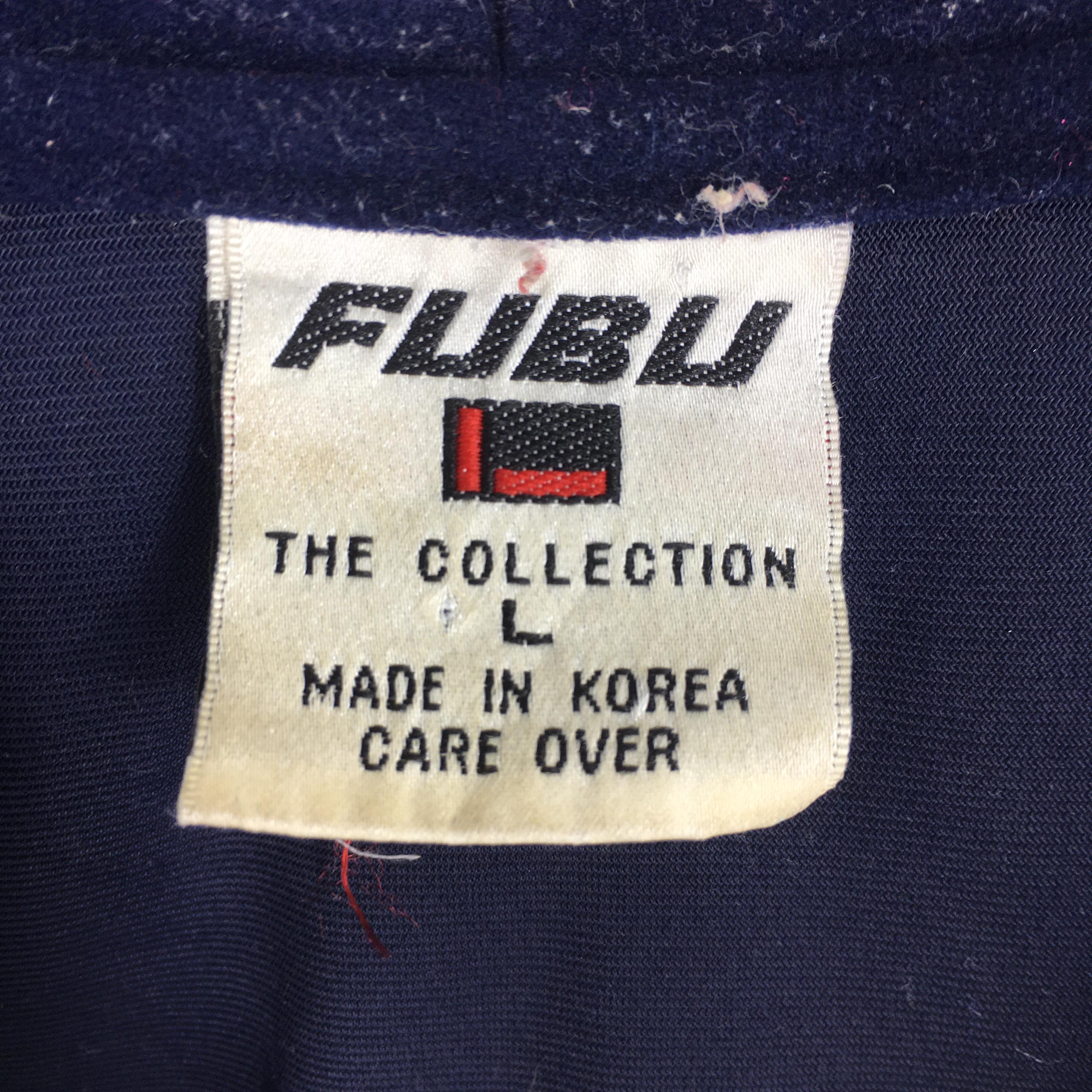 ミ*ヨ様 FUBU 90s オーバーサイズ スウェット 刺繍 Vintage 90s Fubu Sport Series Embroidered Logo Jacket Hip