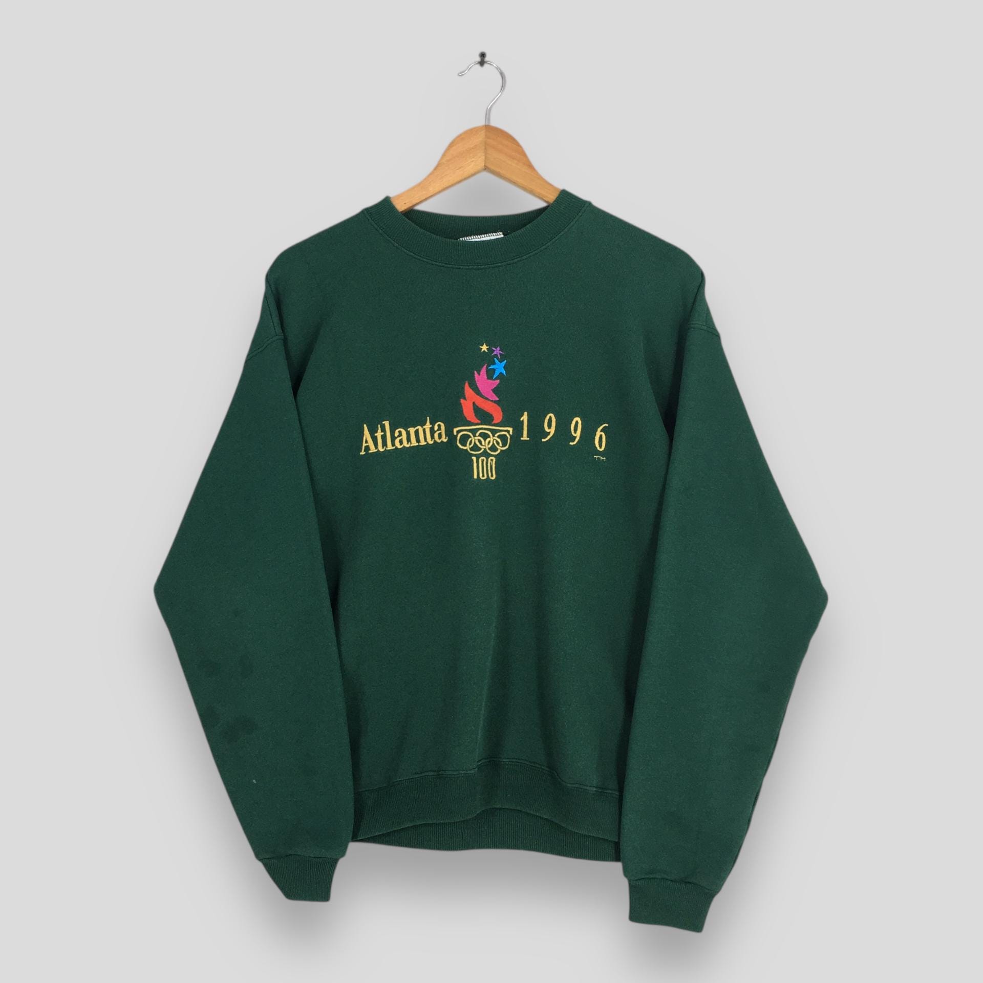 Vintage Atlanta 1996 Olympics Summer Games Sweatshirt Medium