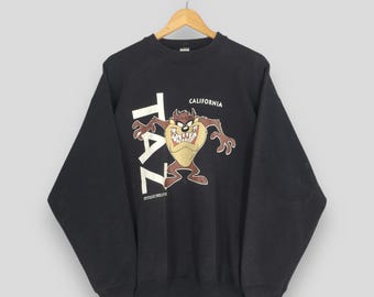 Vintage 90's Looney Tunes Tasmanian Devil Sweatshirt Men's XL